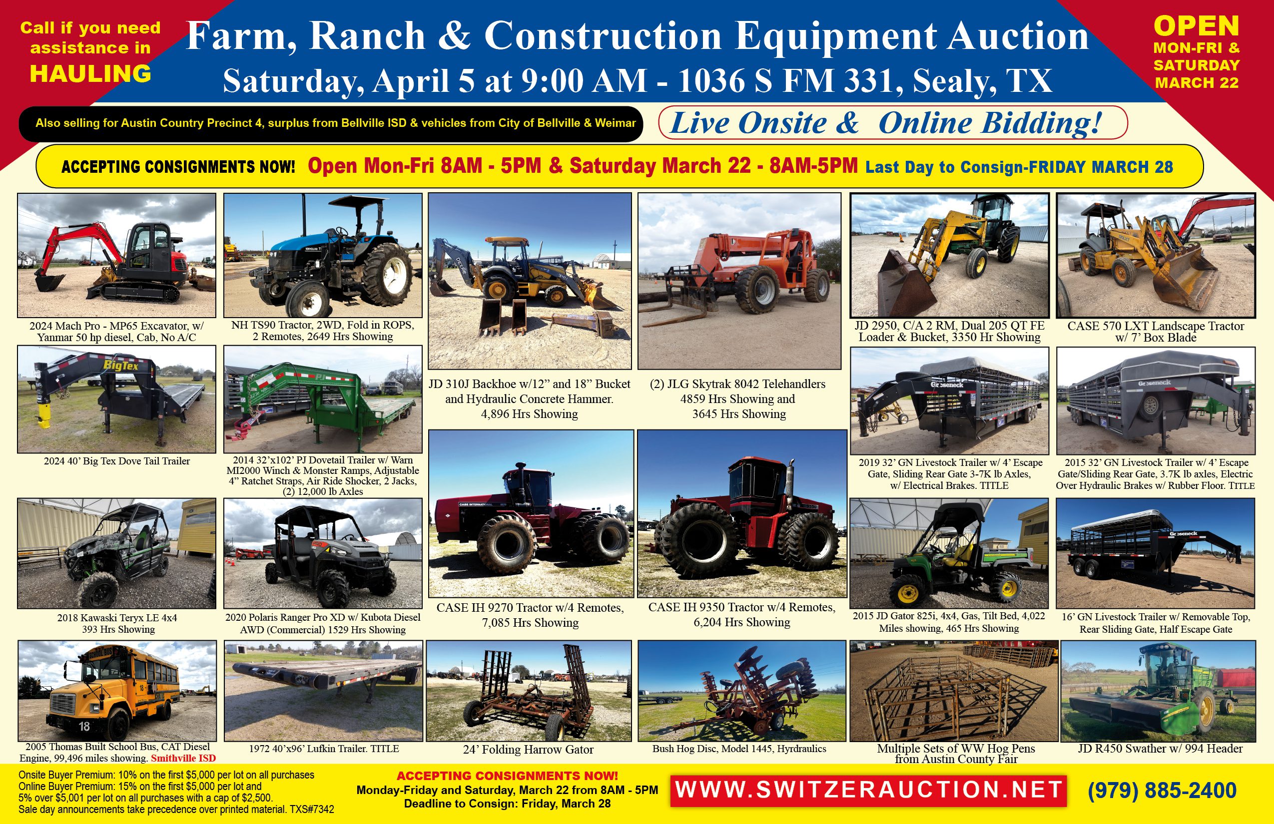 April 5 Brochure _ digital2 Equipment Auction